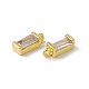 Стойки обшивки латунь кубического циркония подвески KK-C007-21G-3