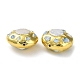 Природные Larimar бусы KK-K348-09G-2