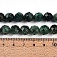 Бусины из натурального фуксита G-S345-10mm-33-5