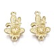 Настройки кабошона звеньев латуни KK-S349-297-NF-1