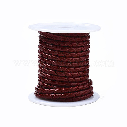 Плетеный шнур коровья кожа NWIR-N005-01A-6mm-1