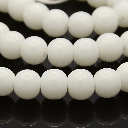 Круглые стеклянные бусины GLAA-A025-6mm-03-1