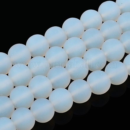 Имитация Opalite стеклянные бусы пряди GLAA-T032-J8mm-MD02-1