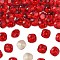 Preciosa® MAXIMA Crystal Fancy Stones, Czech Crystal, 435 36 132 Cushion Square, Dura Foiling, 90070 Light Siam, 12x12mm