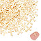 100Pcs 304 Stainless Steel Tiny Cross Charms, Golden, 9x6x0.4mm, Hole: 0.9mm