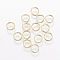 304 Stainless Steel Jump Rings, Open Jump Rings, Golden, 20 Gauge, 5x0.8mm, Inner Diameter: 3.3mm
