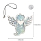 Wooden with PVC Suncatchers, with Black Strap and Suction Cup, Dog, 138x152mm
