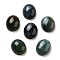 Natural Indian Agate Cabochons, Oval, 12x10x4.5mm