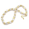 Rack Plating Brass & ABS Plastic Pearl Beads Beaded Necklaces for Women, Cadmium Free & Lead Free, Long-Lasting Plated, Real 18K Gold Plated, 17.72 inch(45cm)