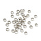 Non-Tarnish 201 Stainless Steel Spacer Beads, Flat Round, Stainless Steel Color, 4.5x1.5mm, Hole: 3mm