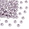 Preciosa® MAXIMA Crystal No Hotfix Flatback Stones, Czech Crystal, Dura Foiling, Round(438 11 615 Chaton Rose), 70230 Pale Lilac, SS8(2.3~2.5mm)