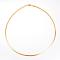 304 Stainless Steel Necklaces, with Lobster Clasps, Golden, 17.7 inch(45cm)