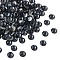 Preciosa® Crystal Hotfix Flatback Stones, Czech Crystal, Round(438 11 612 Chaton Rose VIVA 12 ®), 40080 Light Graphite, SS10(2.7~2.9mm)