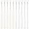 10Pcs 2 Colors 304 Stainless Steel Slider Necklace Making, Cable Chains Bolo Necklace Making, Fits for Connector Charms, Golden & Stainless Steel Color, 23-5/8 inch(60cm), 5pcs/color