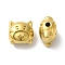 304 Stainless Steel Beads, Pig, Golden, 9x10x7mm, Hole: 1.6mm