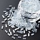 Прозрачные цвета блестящие стеклянные бусины из стекляруса SEED-N005-001-A13-1