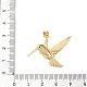 Латунные микро проложить кубического циркония подвески KK-U058-26G-3