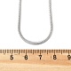 Ожерелья из нержавеющей стали 304 NJEW-O058-25P-2