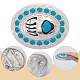 Застежки-пряжки из сплава эмали FIND-WH0126-367-6