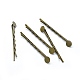 Железные фурнитуры шпильки Bobby Pin IFIN-L032-06AB-NF-1