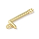 Подвески из латуни с покрытием для стойки KK-P245-07G-L-2