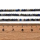 Нитки бусины из натурального ляписа-лазури G-L629-B01-2mm-02-5