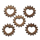 Подвески из орехового дерева WOOD-F013-11-1