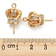 Подвески из микрофибры из латуни KK-Q789-16G-3