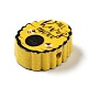 Деревянные бусины с пчелиным принтом WOOD-M010-04B-2
