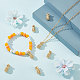 10шт латунные подвески KK-CN0002-25-4