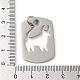 Не тускнеющие полые подвески из нержавеющей стали 304 STAS-C086-04C-P-3