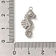 Подвески из нержавеющей стали 304 с защитой от потускнения STAS-M075-22P-3