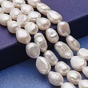 Нити из натурального культивированного пресноводного жемчуга PEAR-P060-16D