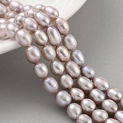 Нити из натурального культивированного пресноводного жемчуга PEAR-P062-08J
