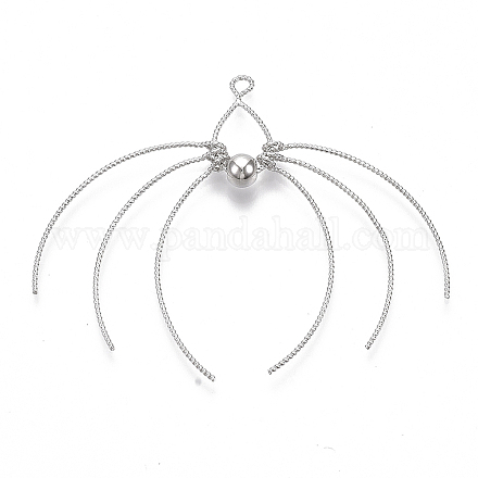 Латунные большие кулоны KK-S355-041P-NF-1
