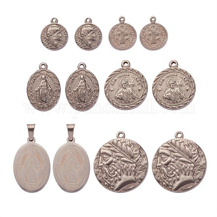 12 шт. 6 подвески из нержавеющей стали 304 STAS-SZ0001-44P-1