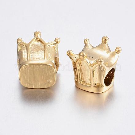 Европейские бусины из нержавеющей стали 304 STAS-E131-23G-1