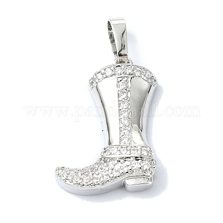 Подвески из кубического циркония с покрытием из латуни KK-M282-41P-1