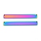 Ion Plating(IP) 304 Stainless Steel Links Connectors, Manual Polishing, Rectangle, Stamping Blank Tag, Rainbow Color, 50x6x2mm, Hole: 1mm
