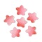 Imitation Candy Food Style Resin Cabochons, Star, Gradient Color, Tomato, 17x17.5x6mm