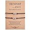 2Pc 2 Style 430 Stainless Steel Knot Heart Link Bracelets Set, Match Couple Adjustable Bracelets for Best Friends Couple Family, Stainless Steel Color, 7-1/8 inch(18cm), 1Pc/style