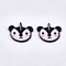 Plastic Cabochons, Mouse, Colorful, 20x24x2mm