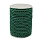 Twisted Nylon Thread, Dark Cyan, 5mm, about 18~19yards/roll(16.4m~17.3m/roll)