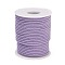 Nylon Threads, Milan Cords/Twisted Cords, Lilac, 3mm, about 21.87 yards(20m)/roll
