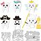 GLOBLELAND 3Pcs Tooth Fairy Cutting Dies Metal Tooth Pirates Die Cuts Embossing Stencils Template for Paper Card Making Decoration DIY Scrapbooking Album Craft Decor