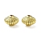 Rack Plating Alloy Beads, Long-Lasting Plated, Lead Free & Cadmium Free, Lantern Shape, Real 18K Gold Plated, 7x5mm, Hole: 1mm