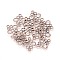 Tibetan Style Links connectors,  Cadmium Free & Nickel Free & Lead Free, Chinese knot, Red Copper, 22x18.5x1mm, Hole: 2.5x3mm