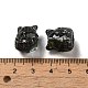 Прозрачные стеклянные бусины GLAA-D025-06D-3