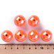 Непрозрачные акриловые бусины X-MACR-S370-D20mm-20-4