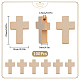100шт деревянные подвески WOOD-SC0001-50A-2